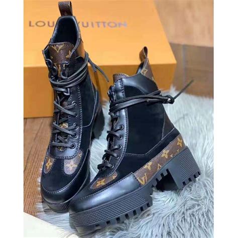 louis vuitton laureate platform desert boot dupe|louis vuitton western boots.